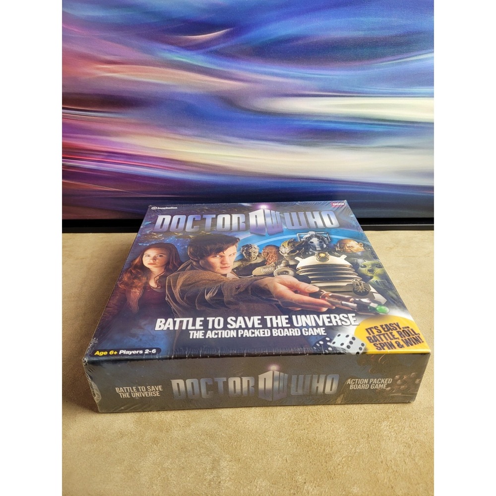 DOCTOR WHO BATTLE TO SAVE THE UNIVERSE Action Packed Board Game - NEW! SEALED! - Picture 4 of 4